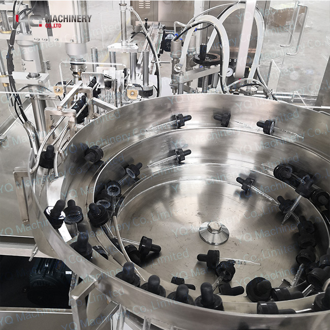 Automatic Hemp Oil Filling And Capping Machine for Pipette Bottle CBD Filler 