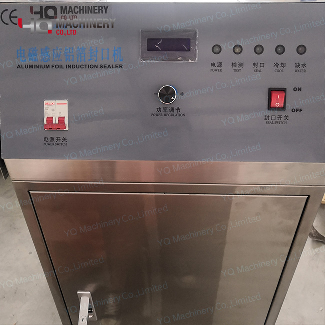 Water-Cooled Induction Sealing Machine For Plastic Cap