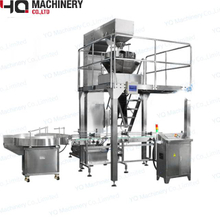 Granule Weigh Filling Machine For Tin Can Jar Weight And Packaging Machine